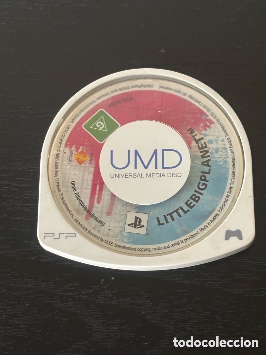 Videojuegos y consolas: Juego LittleBigPlanet PSP - Solo Disco UMD Suelto - Original Sony - UCES-01264