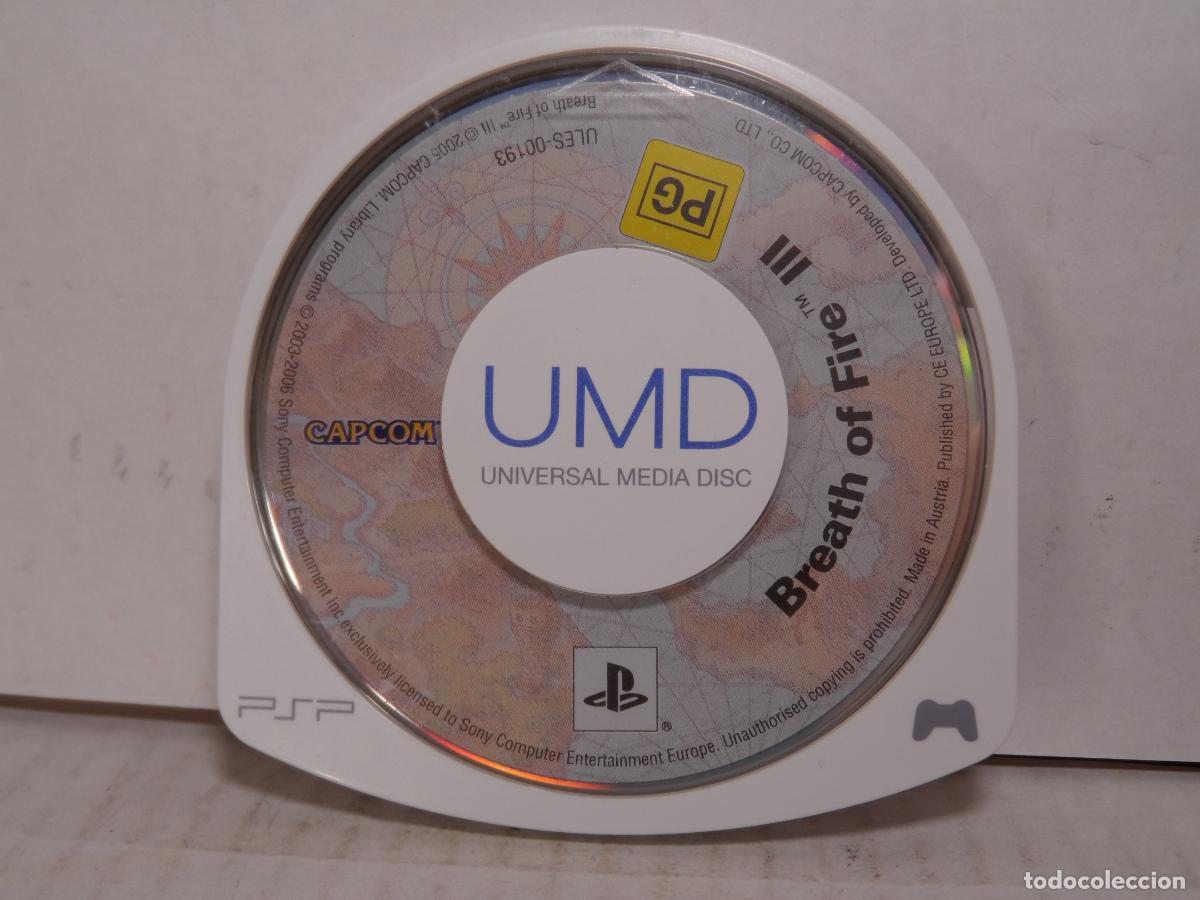 Videojuegos y consolas: PSP BREATH OF FIRE III PAL