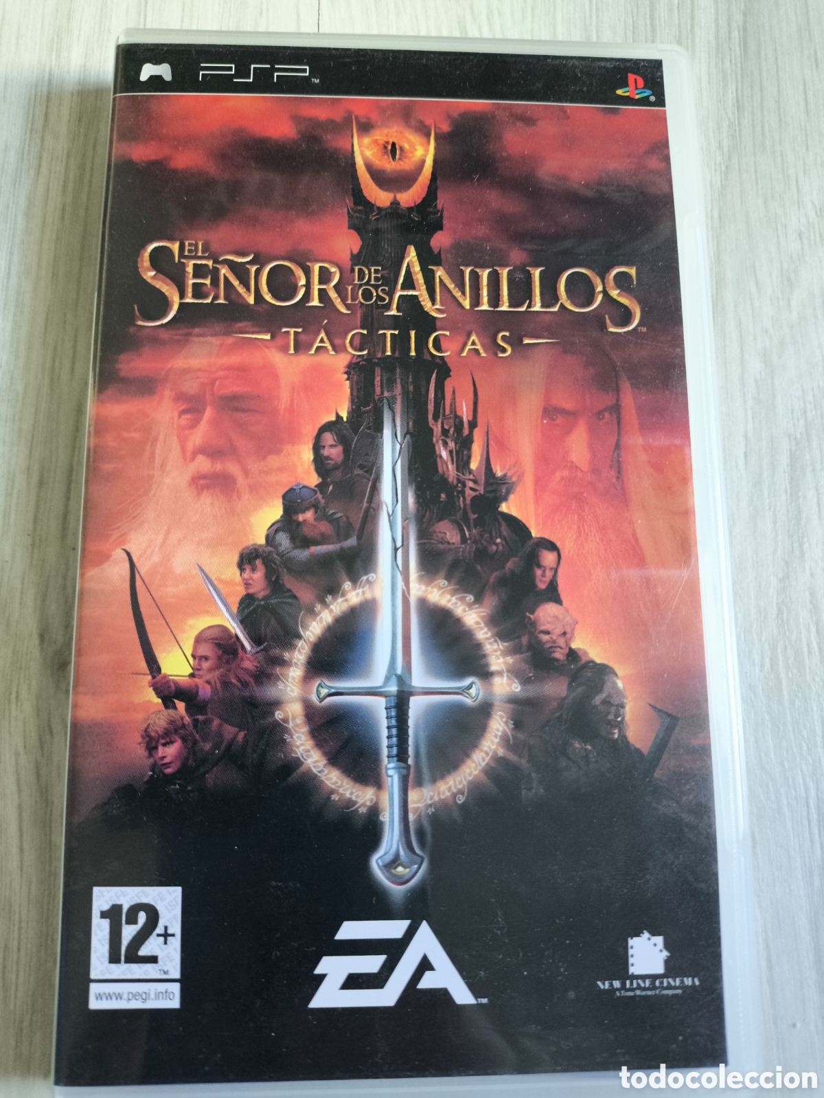 Videojuegos y consolas: Juego el se&ntilde;or de los anillos t&aacute;cticas psp pal Espa&ntilde;a