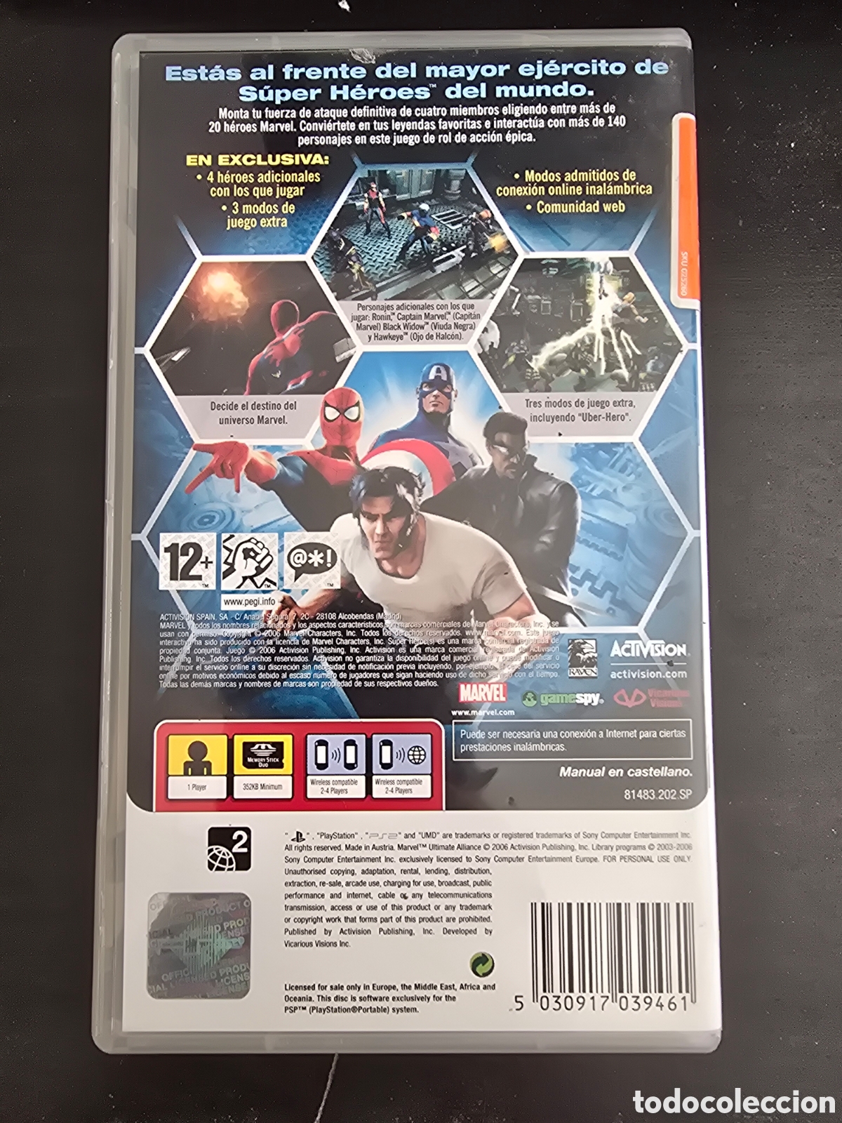 Videojuegos y consolas: ULTIMATE ALLIANCE. SIN INSTRUCCIONES - Foto 2