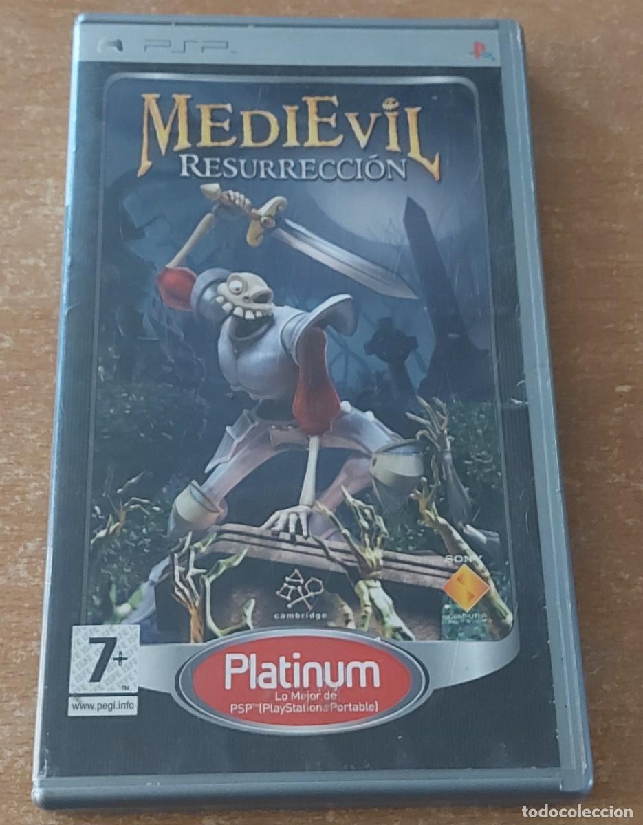 Videojuegos y consolas: Medievil Resurreccion PSP Pal Espa&ntilde;a completo