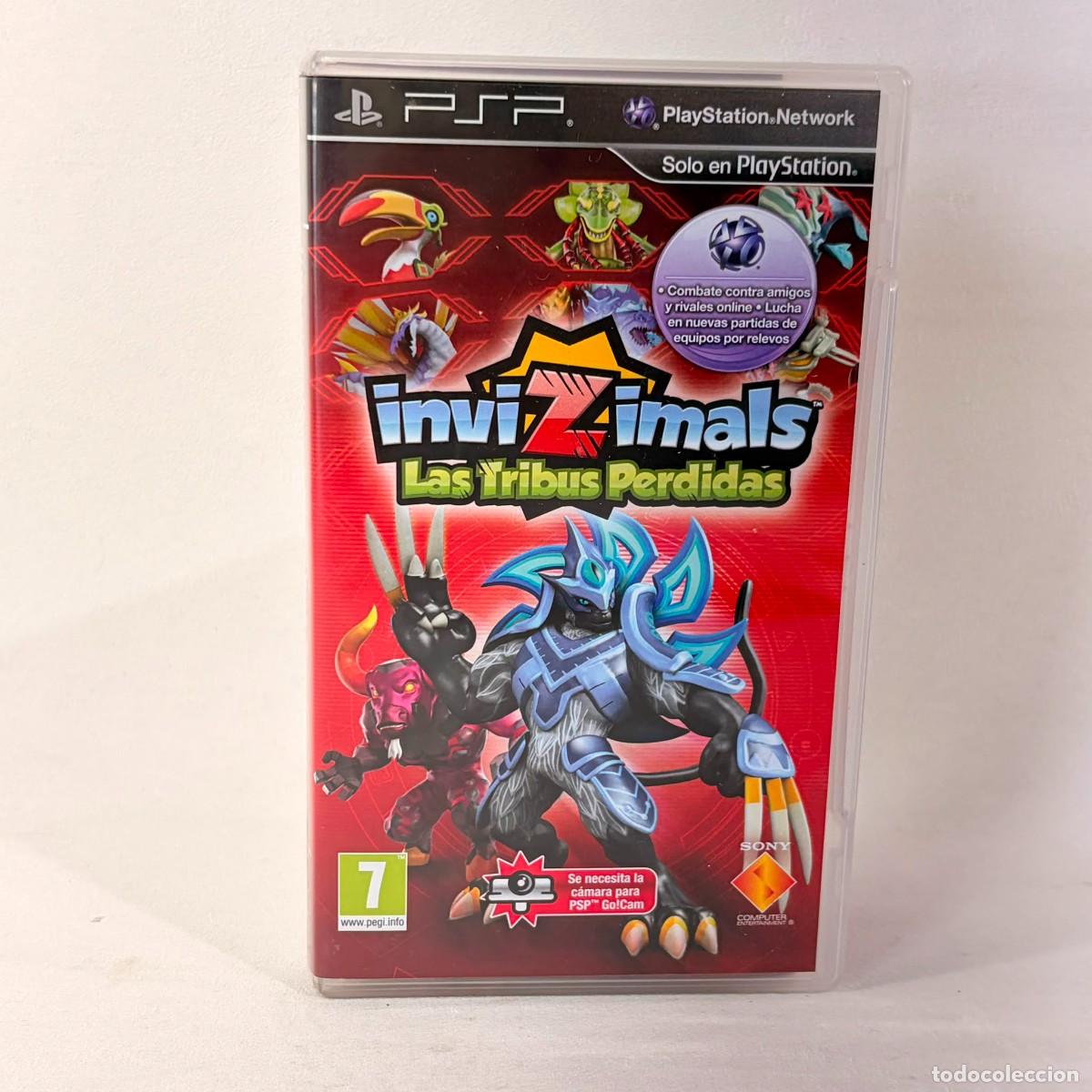 Videojuegos y consolas: VIDEO JUEGO PSP - INVIZIMALS - LAS TRIBUS PERDIDAS + CAJA + INSTRUCCIONES