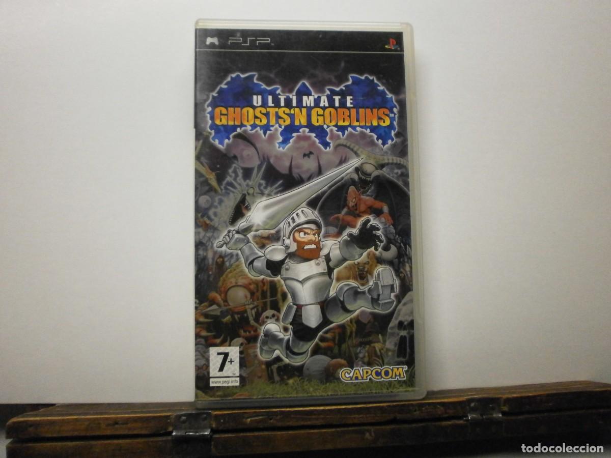 Videojuegos y consolas: psp ultimate ghostsn goblins caja y manual sin juego