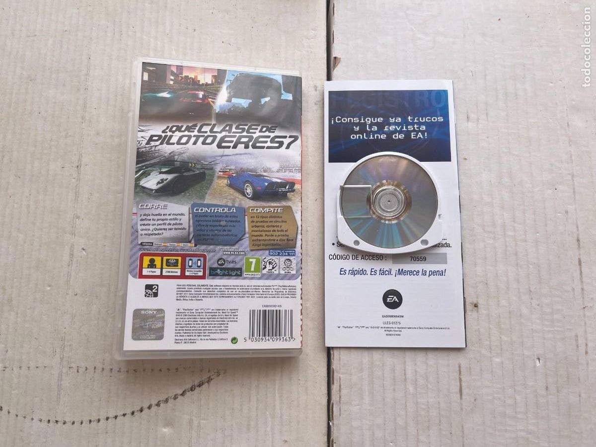 Videojuegos y consolas: NEED FOR SPEED SHIFT ESSENTIALS - PSP KREATEN - Foto 2