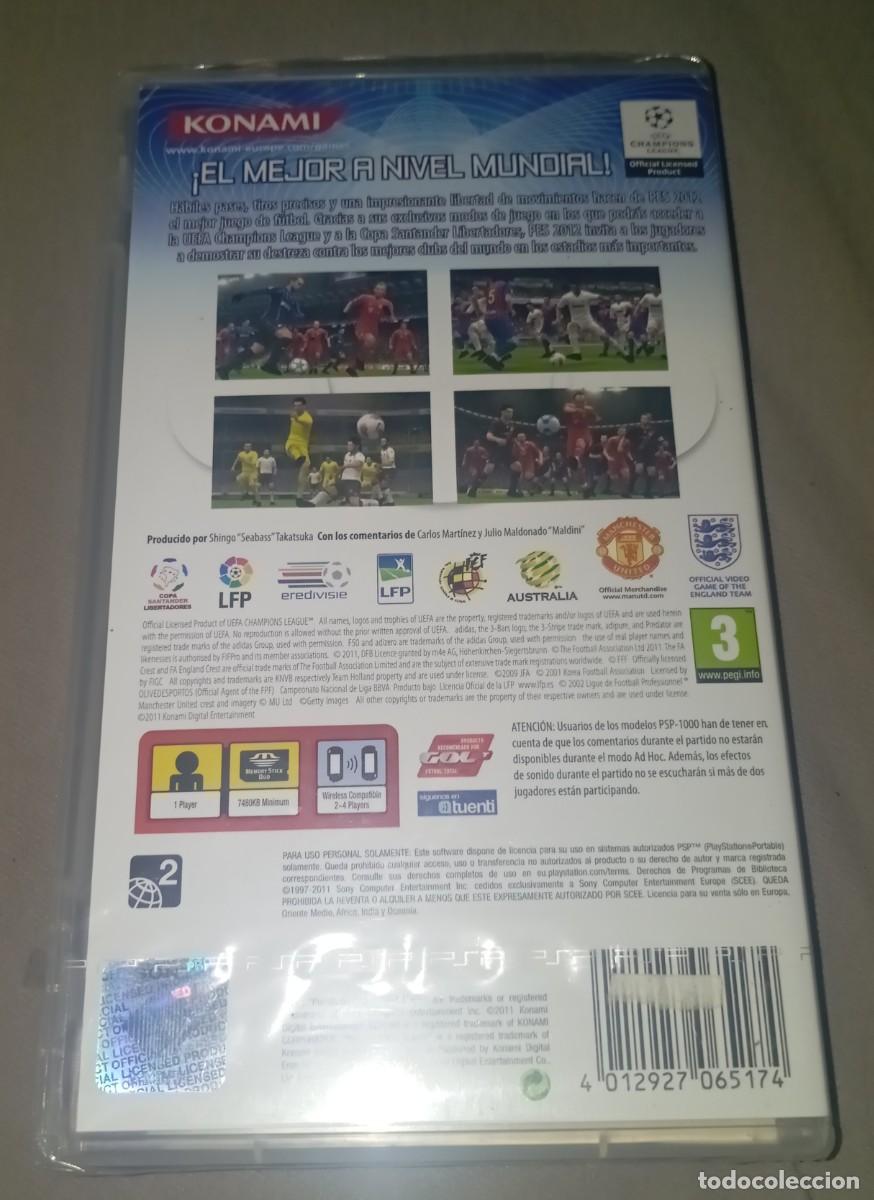Videojuegos y consolas: Juego PSP PES 2012 PRO EVOLUTION SOCCER - Foto 2