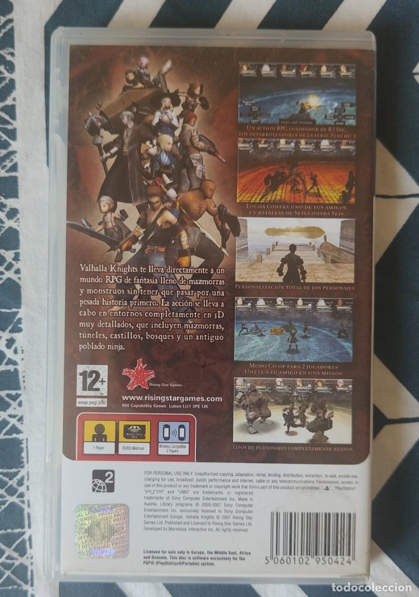 Videojuegos y consolas: Valhalla Knights - PSP - Completo - Espa&ntilde;a - Foto 2