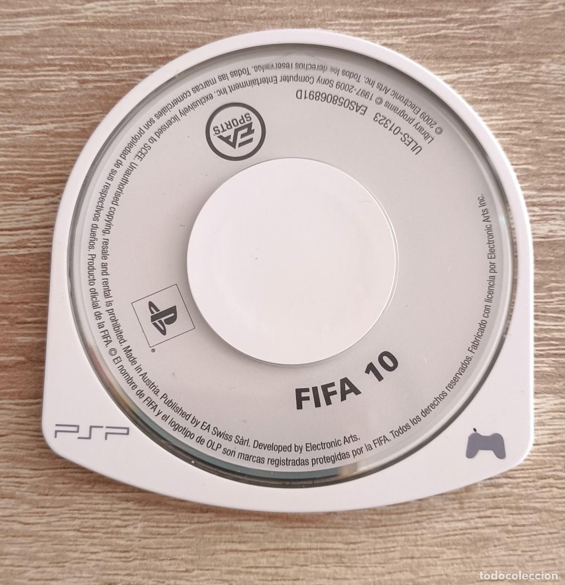 Videojuegos y consolas: JUEGO PSP UMD FIFA 10