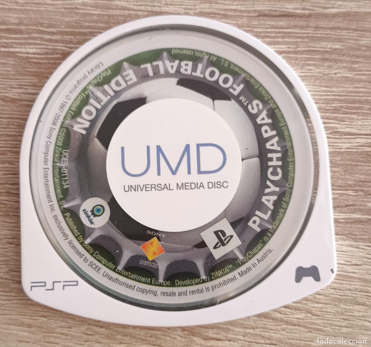 Videojuegos y consolas: JUEGO PSP UMD PLAY CHAPAS FOOTBALL EDITION
