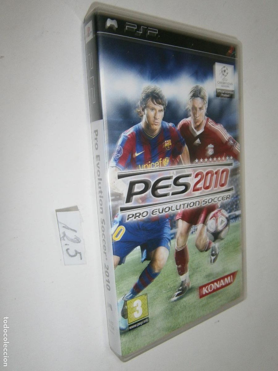 Videojuegos y consolas: CARATULA PSP PRO EVOLUTION SOCCER 2010 (PES 2010)