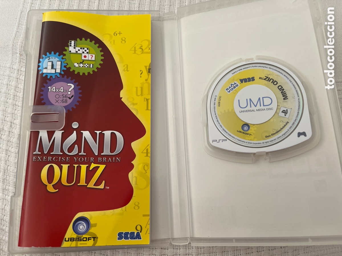 Videojuegos y consolas: Mind Quiz Exercise Your Brain. PSP - Foto 2