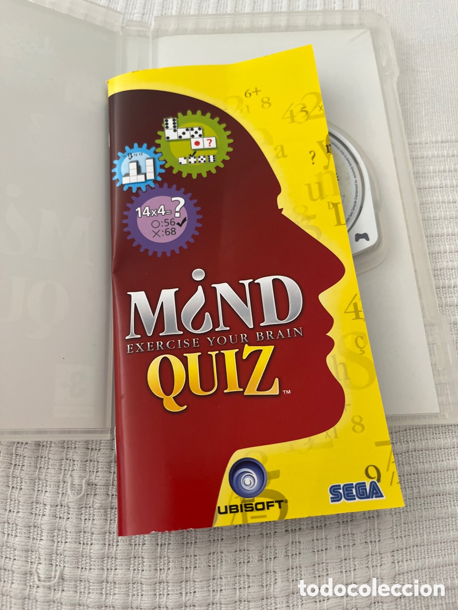 Videojuegos y consolas: Mind Quiz Exercise Your Brain. PSP - Foto 3