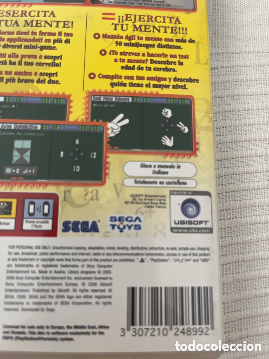 Videojuegos y consolas: Mind Quiz Exercise Your Brain. PSP - Foto 8