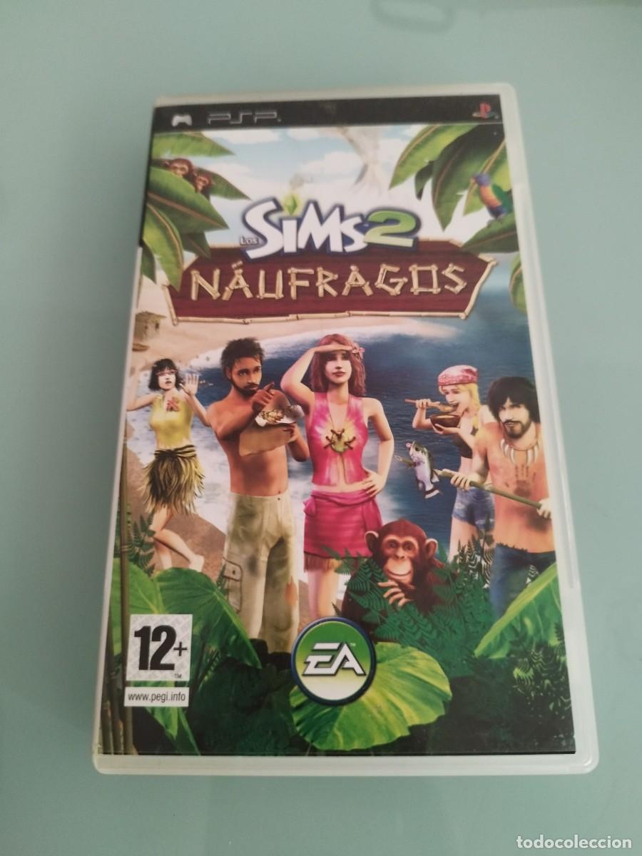 Videojuegos y consolas: Los Sims 2 n&aacute;ufragos. PlayStation Portable (PSP). Solo caja ,sin juego ni manual.