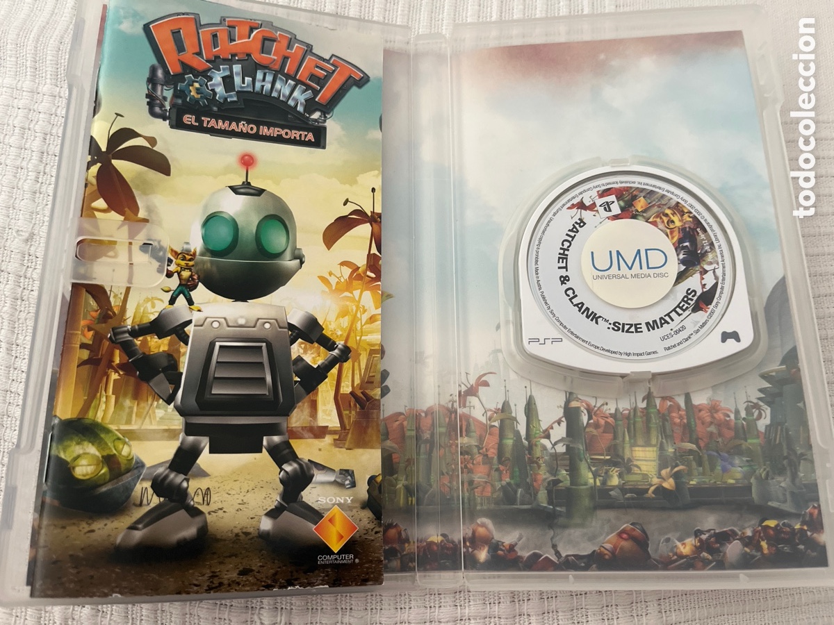 Videojuegos y consolas: Ratchet & Clank El Tama&ntilde;o Importa. PSP - Foto 2
