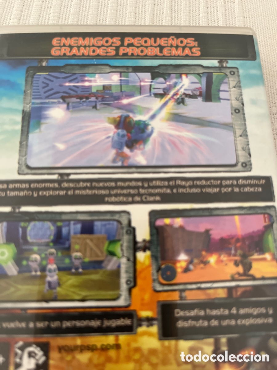 Videojuegos y consolas: Ratchet & Clank El Tama&ntilde;o Importa. PSP - Foto 8