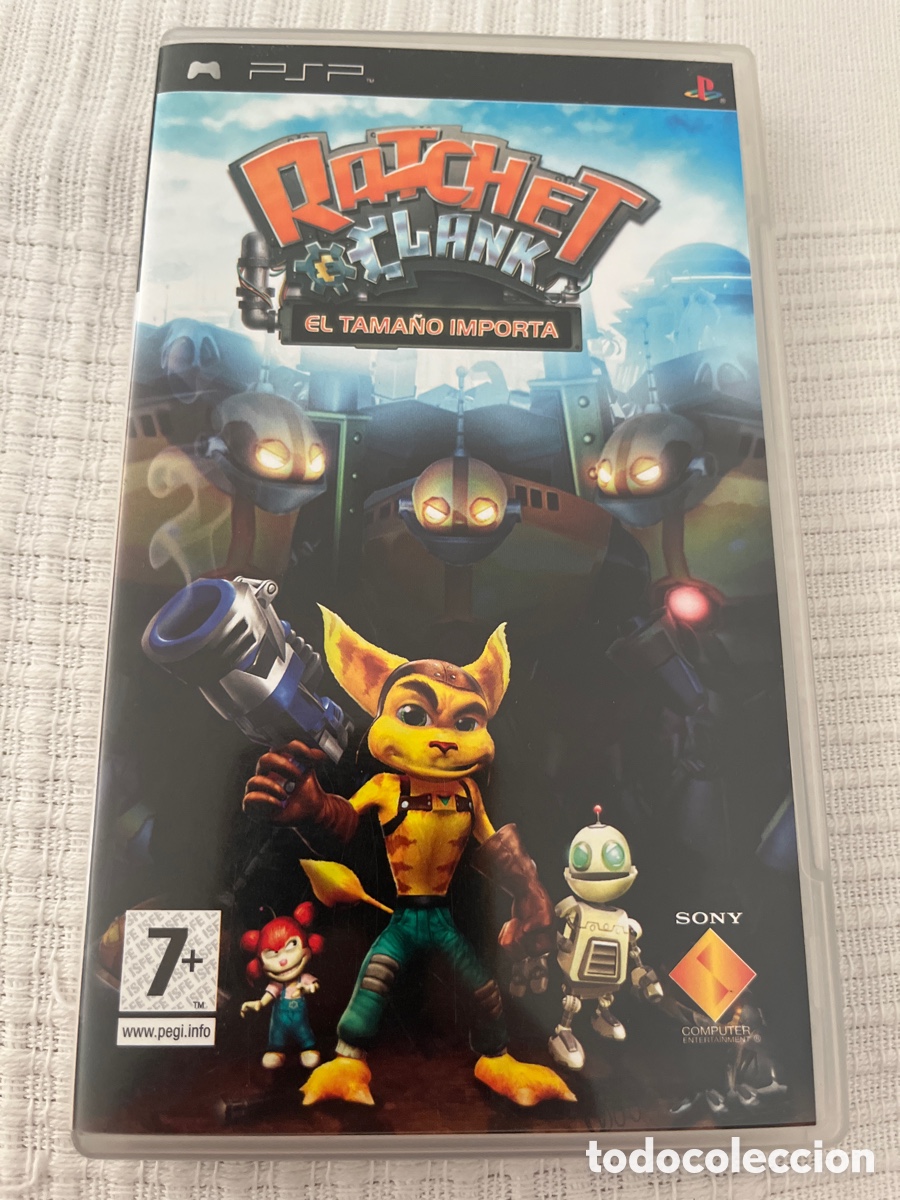 Videojuegos y consolas: Ratchet & Clank El Tama&ntilde;o Importa. PSP