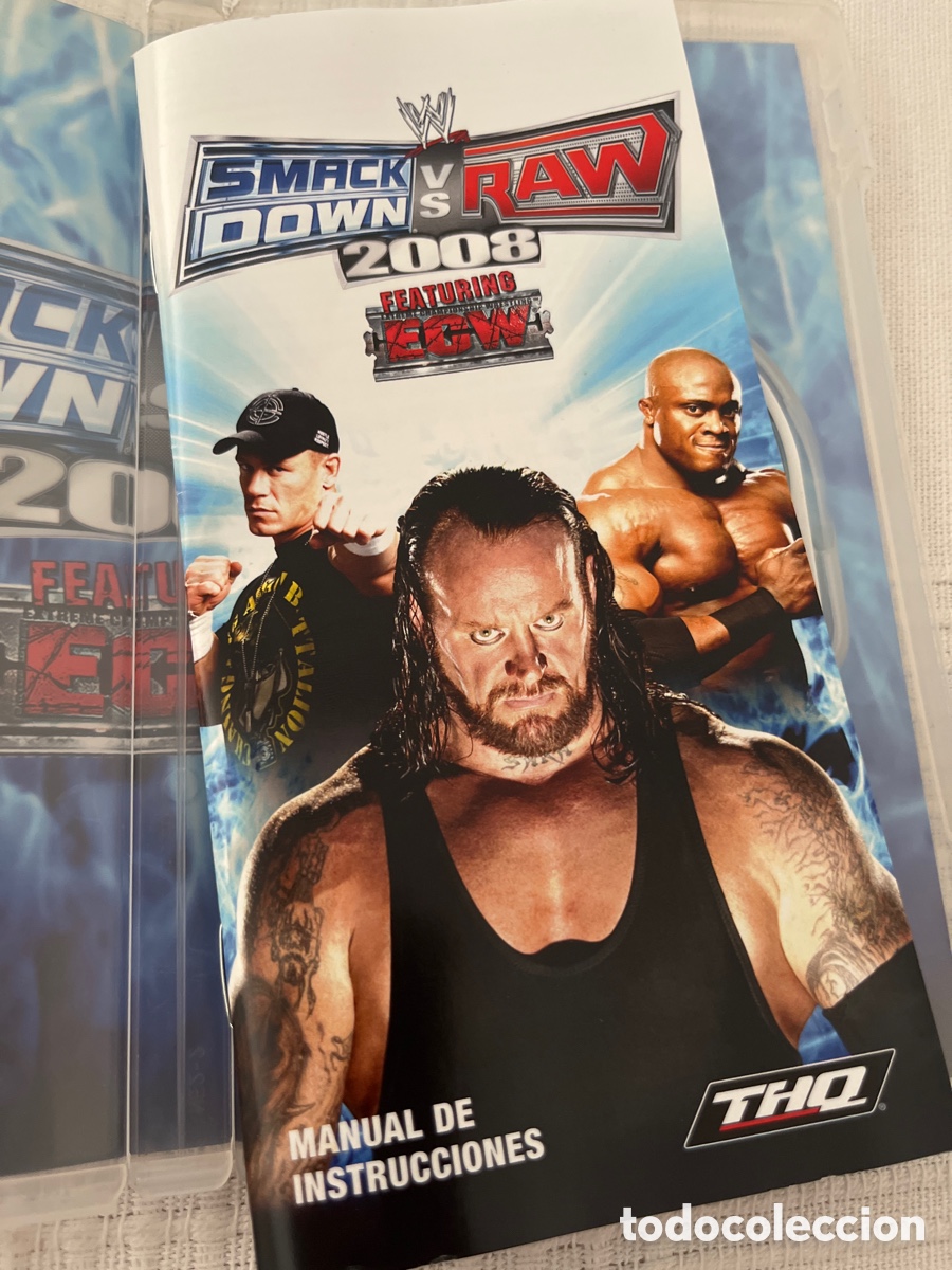 Videojuegos y consolas: Smackdown VS Raw 2008. PSP - Foto 3