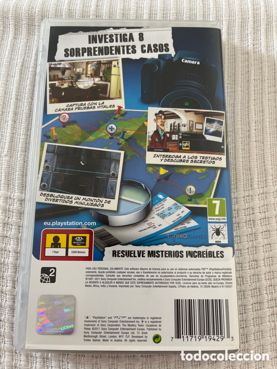 Videojuegos y consolas: The Mystery Team. PSP - Foto 7