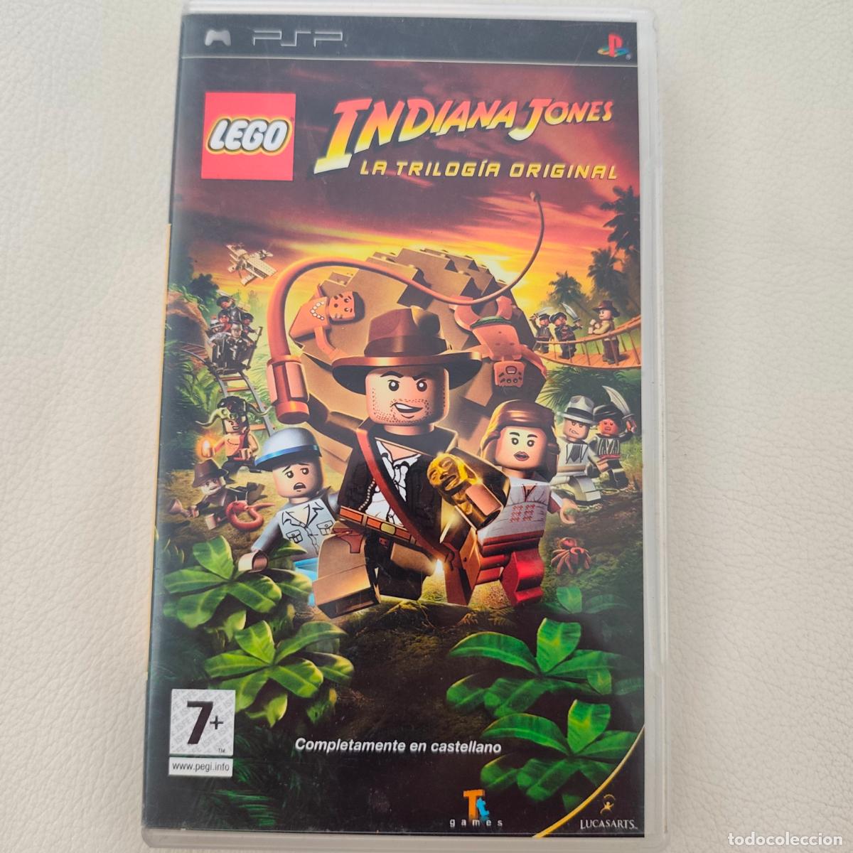 Videojuegos y consolas: LEGO INDIANA JONES LA TRILOGIA ORIGINALsony psp