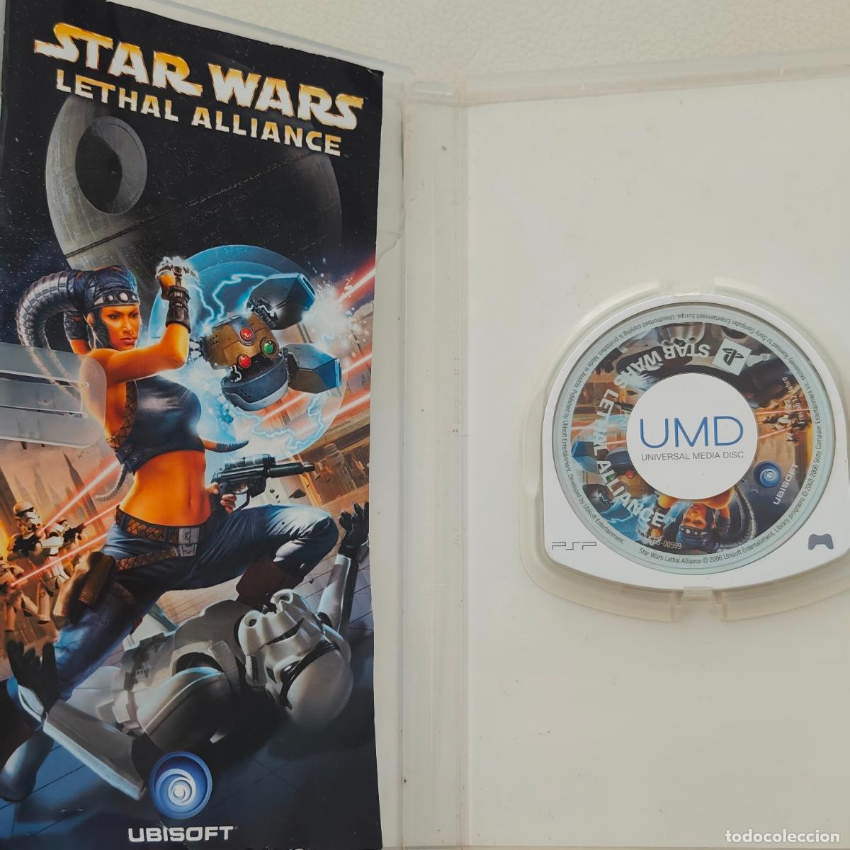 Videojuegos y consolas: STARWARS BATTLEFRONT LETHAL ALLIANCE STAR WARS - PSP espa&ntilde;ol Sony psp - Foto 4