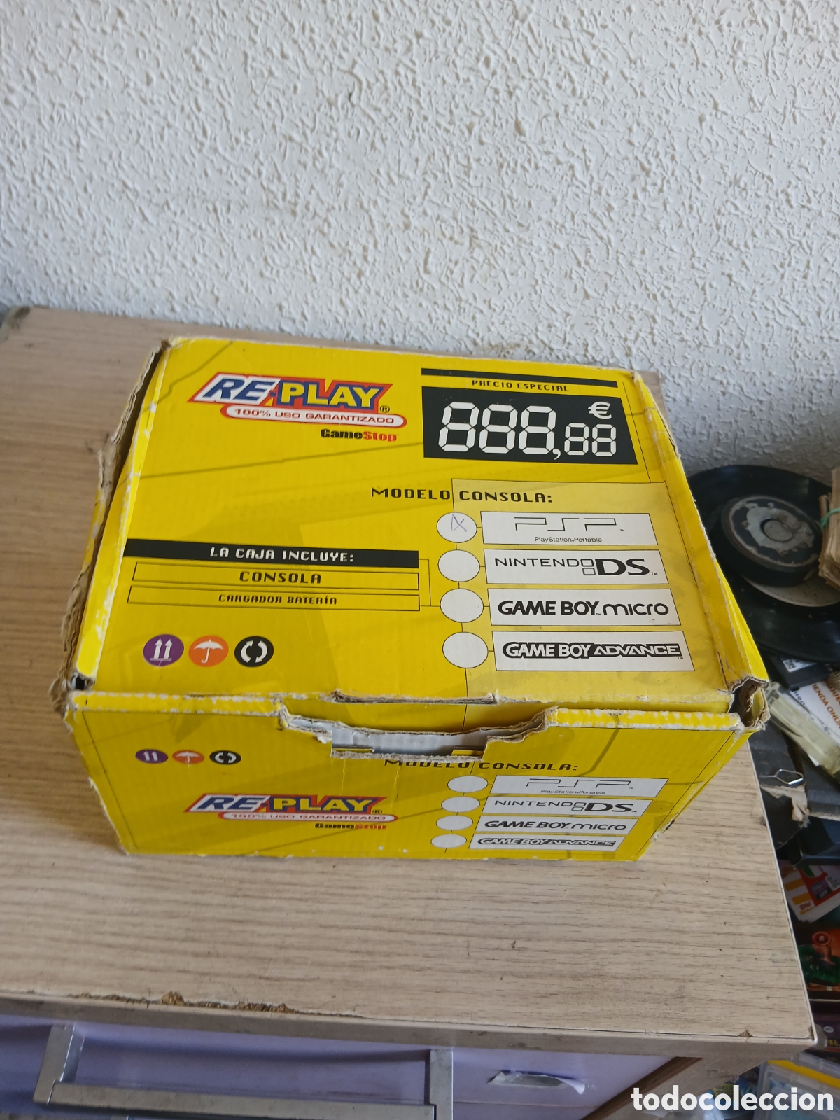 Videojuegos y consolas: PSP FUNCIONA CON CARGADOR LE FALTA LA BATER&Iacute;A,,VER FOTOS
