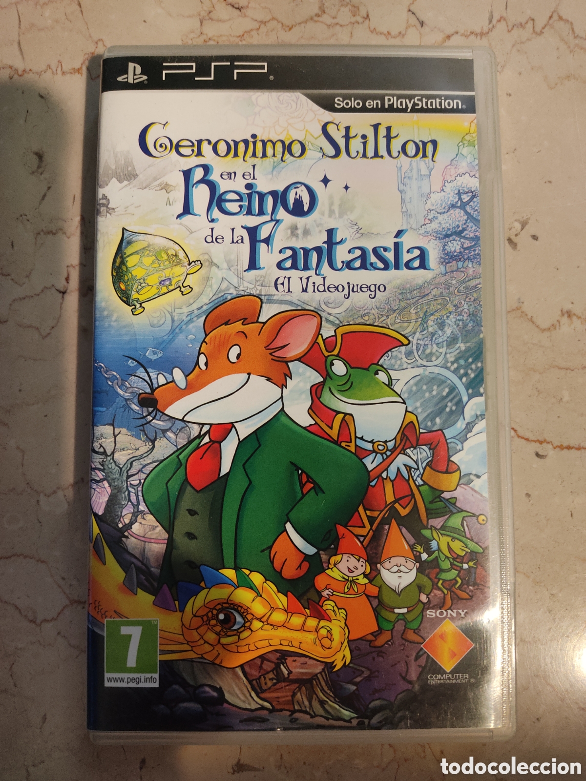Videojuegos y consolas: PSP - GERONIMO STILTON EN EL REINO FE LA FANTAS&Iacute;A EL VIDEOJUEGO