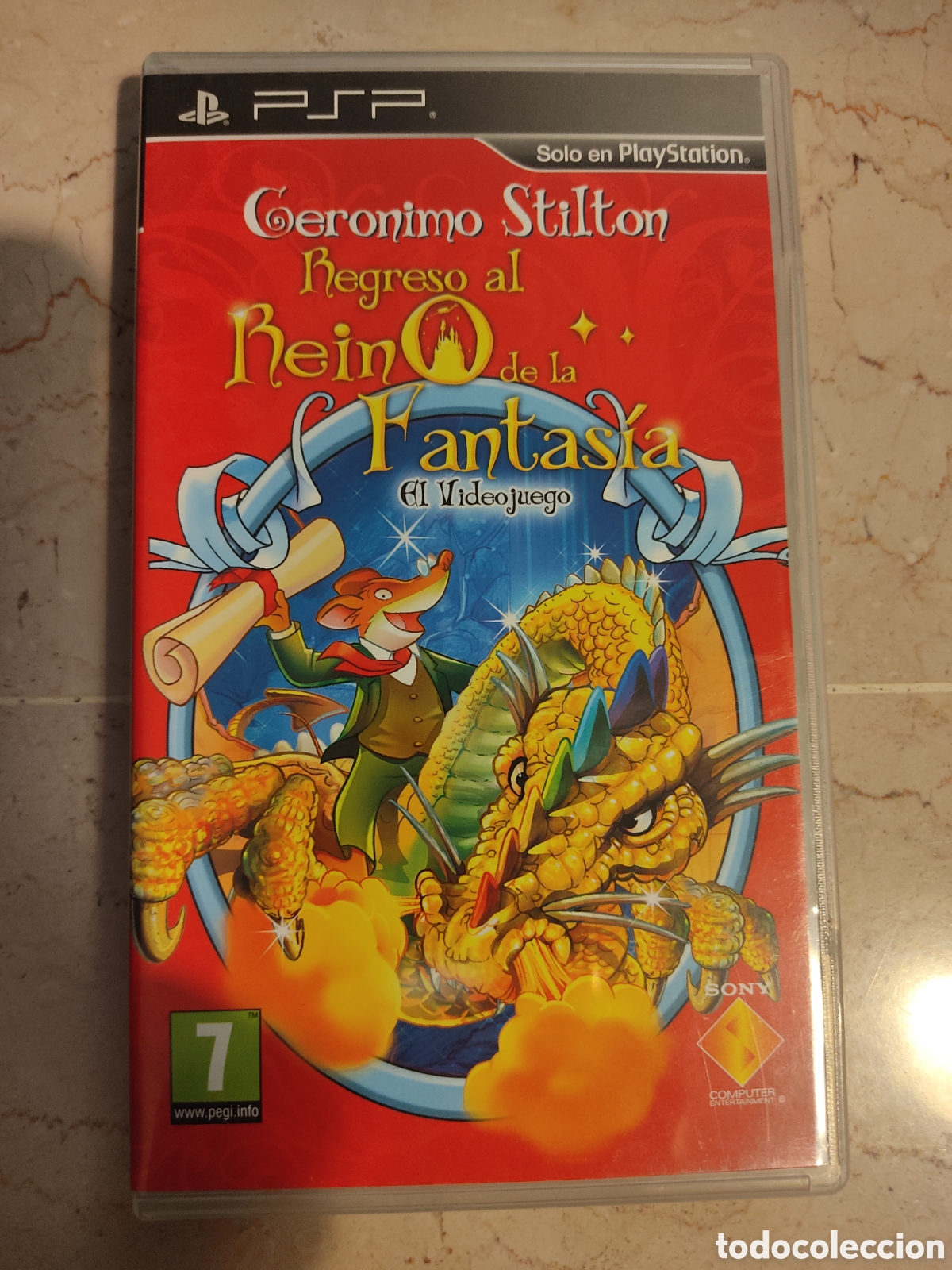 Videojuegos y consolas: PSP - GERONIMO STILTON REGRESO AL REINO DE LA FANTAS&Iacute;A EL VIDEOJUEGO
