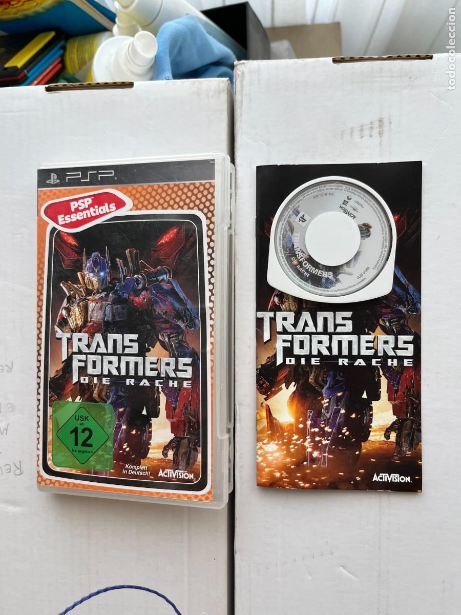Videojuegos y consolas: TRANSFORMERS DIE RACHE - PSP KREATEN