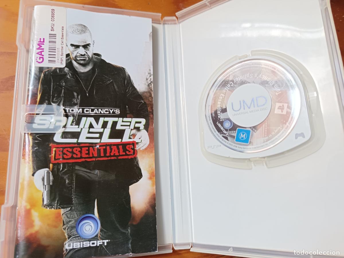 Videojuegos y consolas: SPLINTER CELL: Essentials - PSP PLAYSTATION PAL - - Foto 2