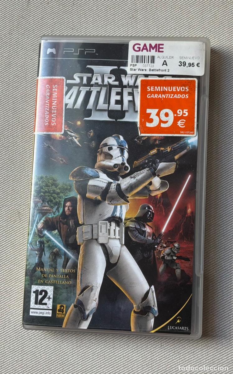 Videojuegos y consolas: Videojuego Star Wars Battlefront para PSP