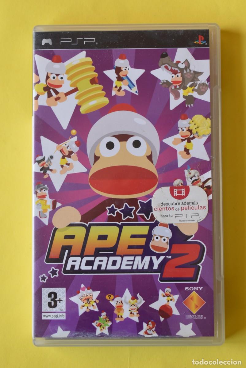 Videojuegos y consolas: Videojuego PSP. Ape Academy 2. Espa&ntilde;ol. Completo con manual. Leer descripci&oacute;n