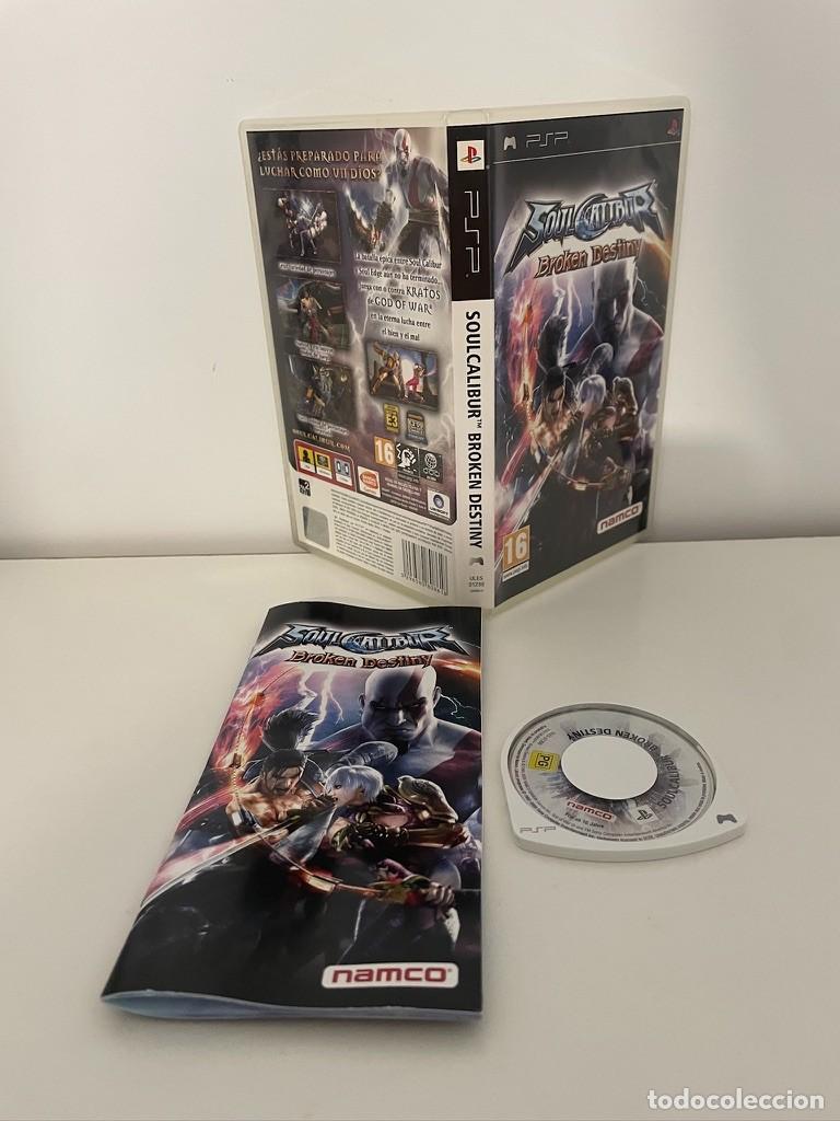Videojuegos y consolas: Soulcalibur Broken Destiny PSP