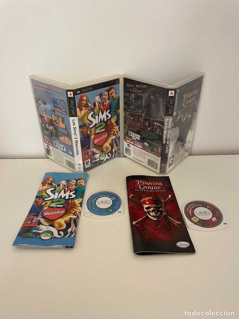 Videojuegos y consolas: Lote Juegos PSP Sims 2 y Piratas del Caribe