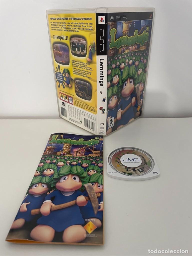Videojuegos y consolas: Lemmings Sony psp UMD