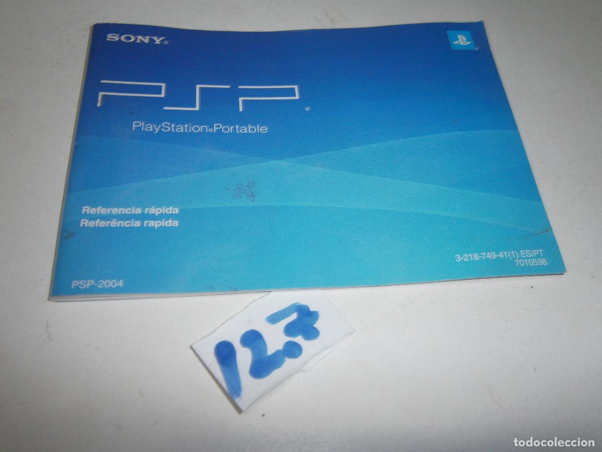 Videojuegos y consolas: MANUAL CONSOLA PSP 2004