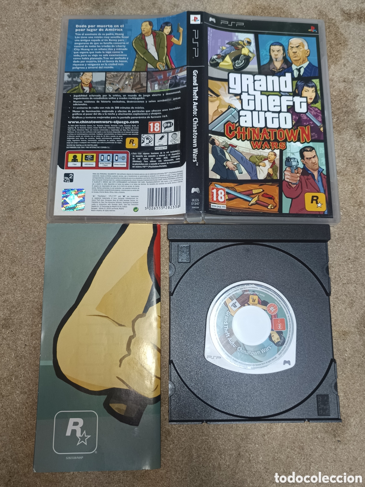 Videojuegos y consolas: PSP GRAND THEFT AUTO CHINATOWN WARS PAL ESP SIN MANUAL