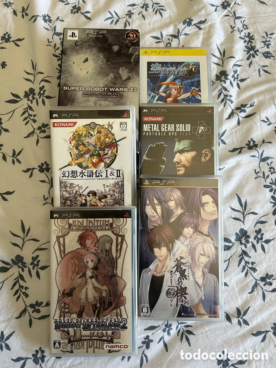 Videojuegos y consolas: Lote 6 juegos Playstation Portable