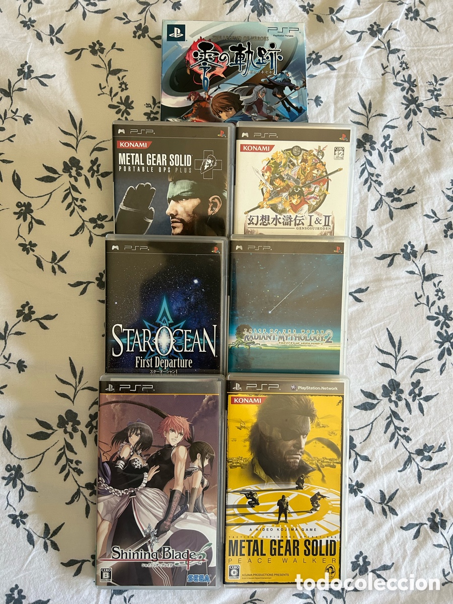 Videojuegos y consolas: Lote 7 juegos PlayStation Portable