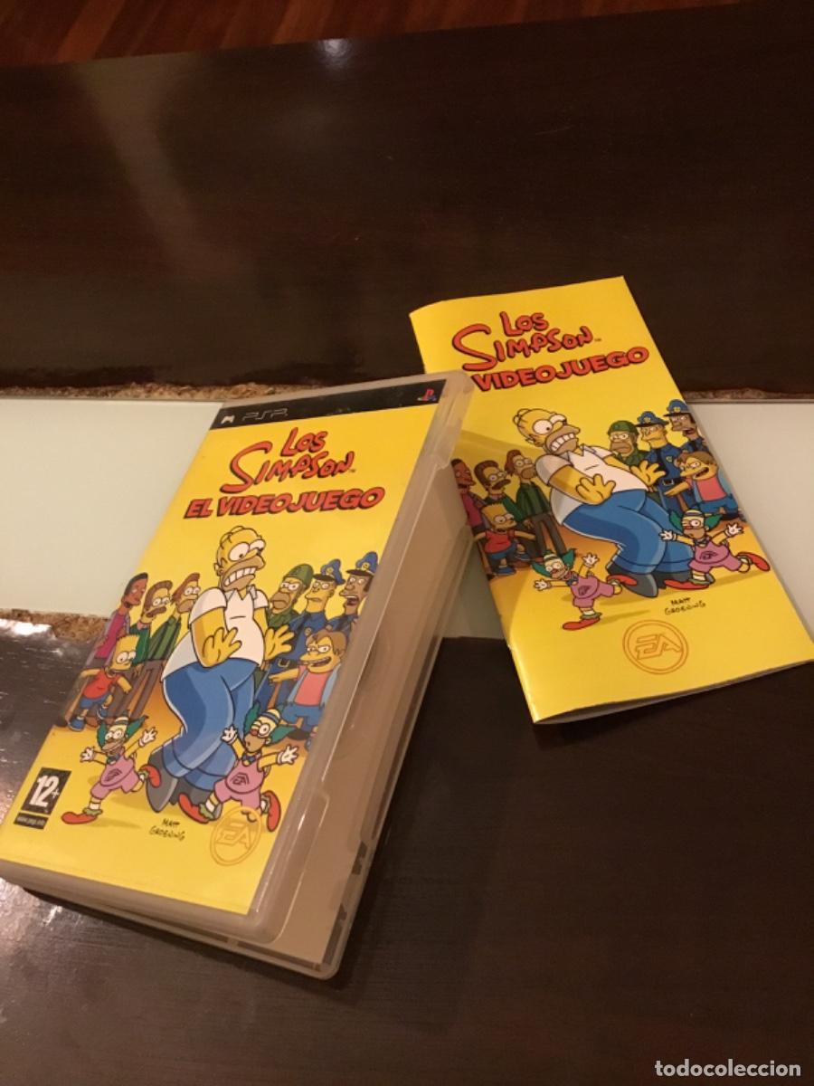 Videojuegos y consolas: Videojuego play station psp los simpson