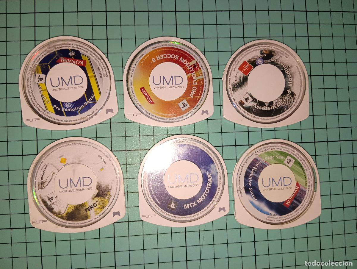 Videojuegos y consolas: Lote juegos discos PSP PlayStation Sony