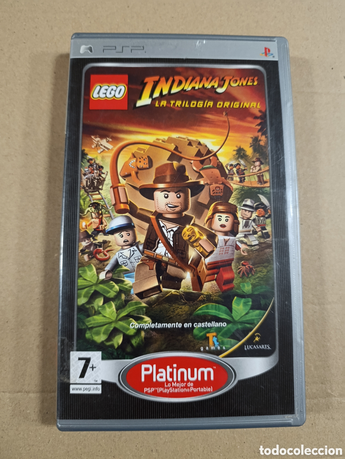 Videojuegos y consolas: LEGO INDIANA JONES 2 LA AVENTURA CONTINUA. PSP.