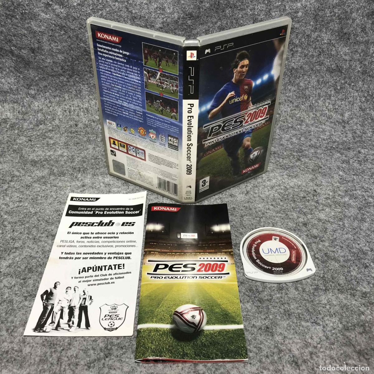 Videojuegos y consolas: PRO EVOLUTION SOCCER 2009 SONY PSP