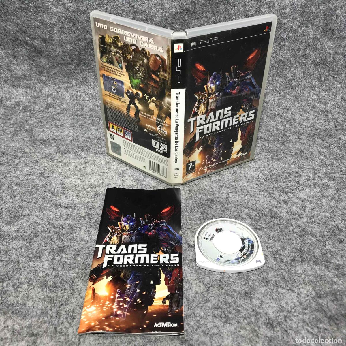 Videojuegos y consolas: TRANSFORMERS LA VENGANZA DE LOS CAIDOS SONY PSP - Foto 1