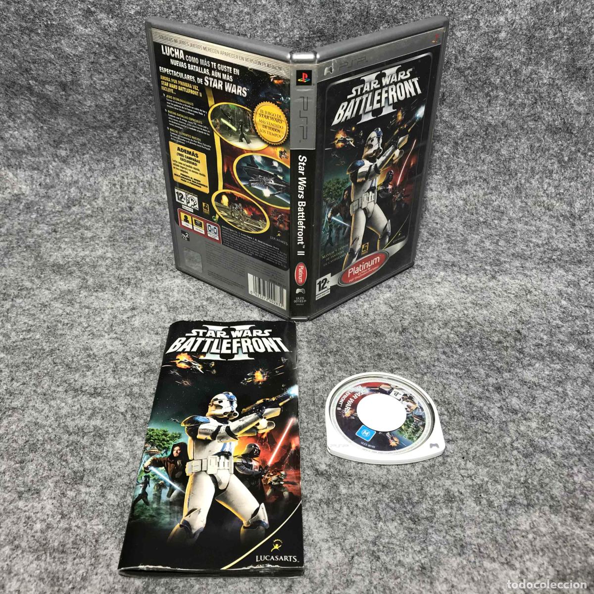 Videojuegos y consolas: STAR WARS BATTLEFRONT II SONY PSP - Foto 1