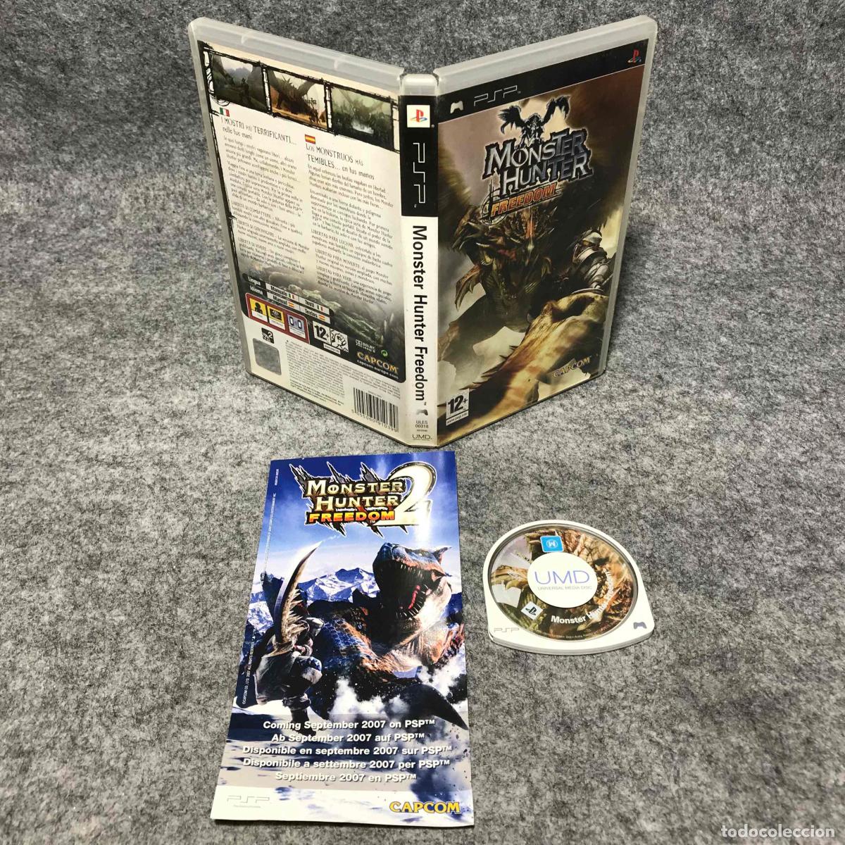 Videojuegos y consolas: MONSTER HUNTER FREEDOM SONY PSP