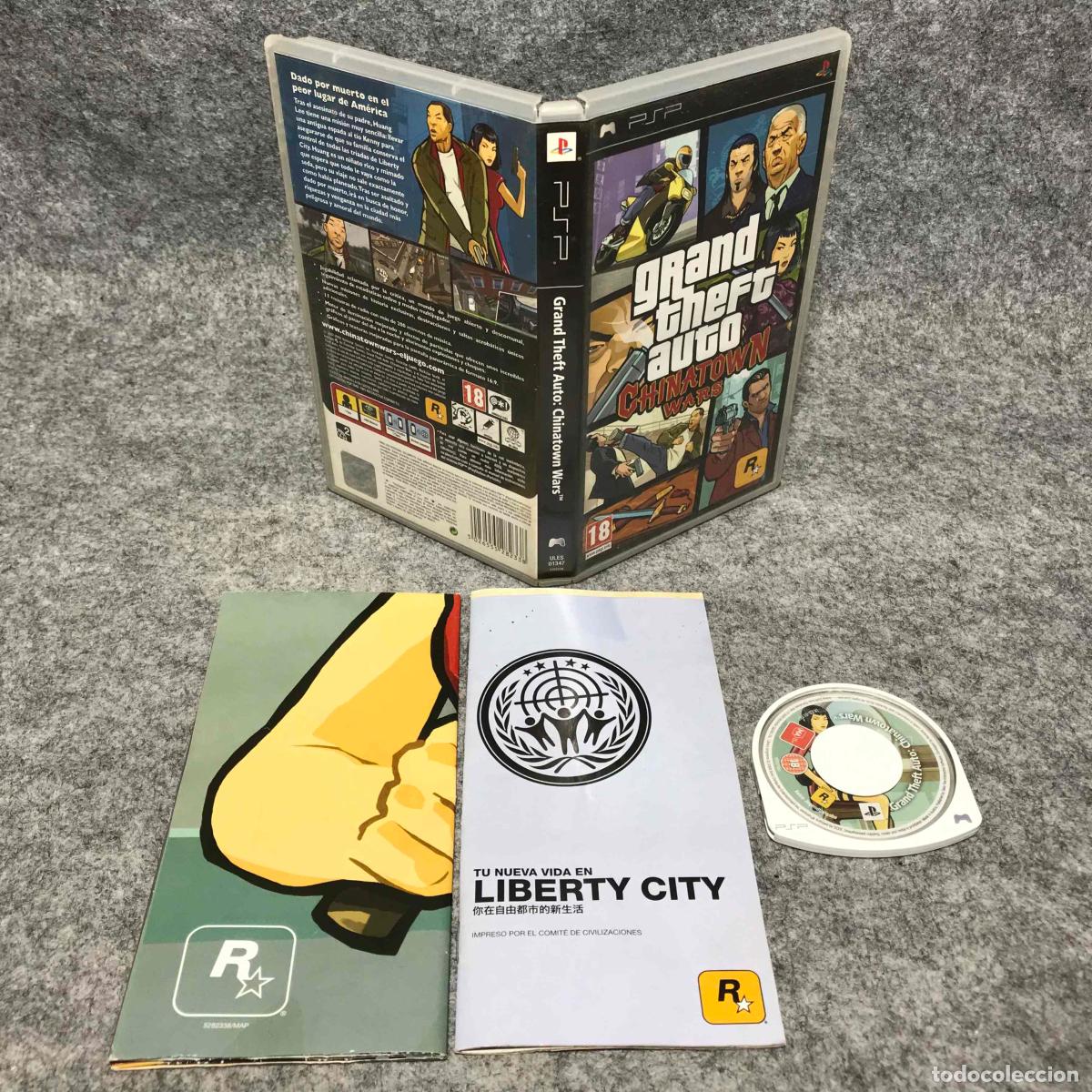Videojuegos y consolas: GRAND THEFT AUTO CHINATOWN WARS SONY PSP