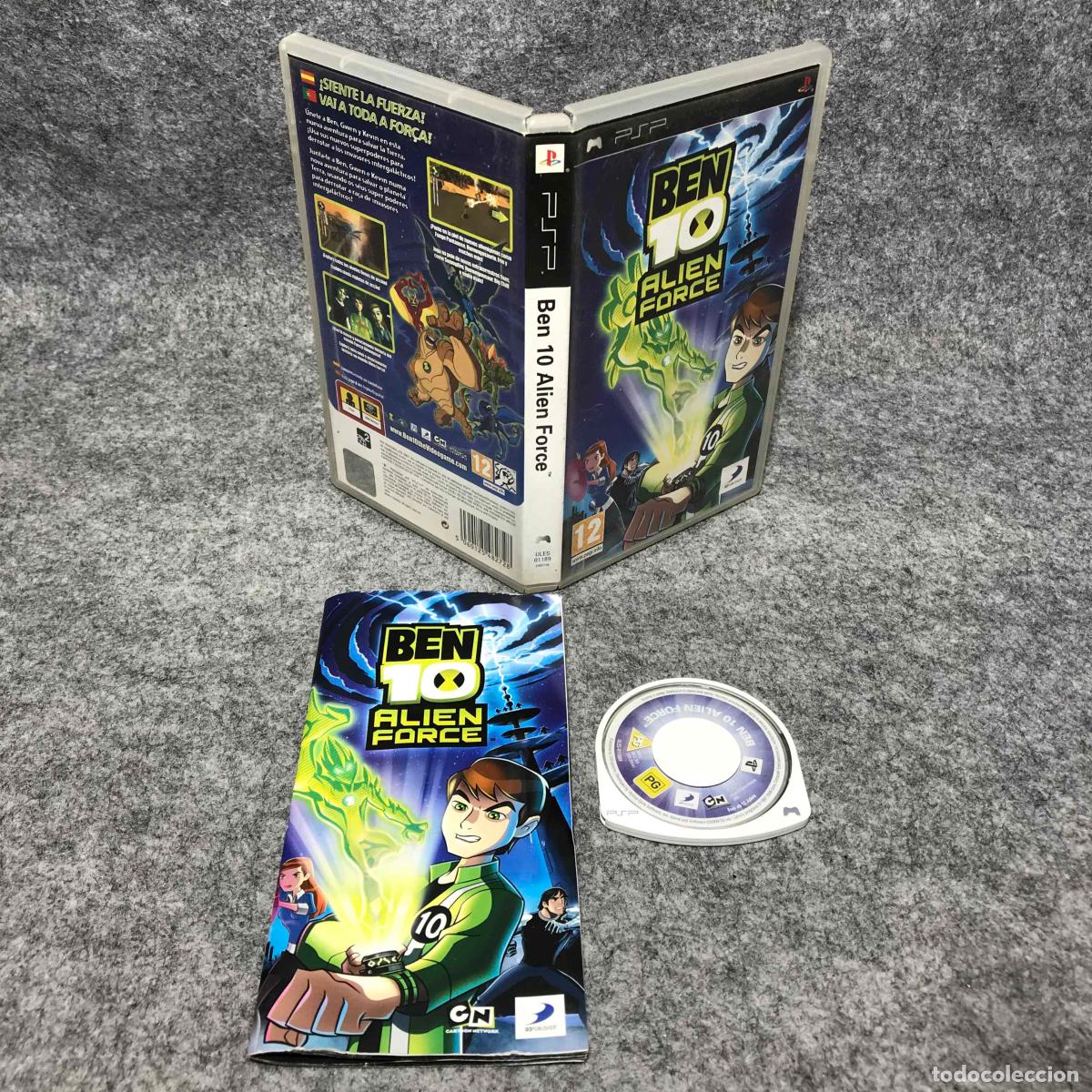 Videojuegos y consolas: BEN 10 ALIEN FORCE SONY PSP