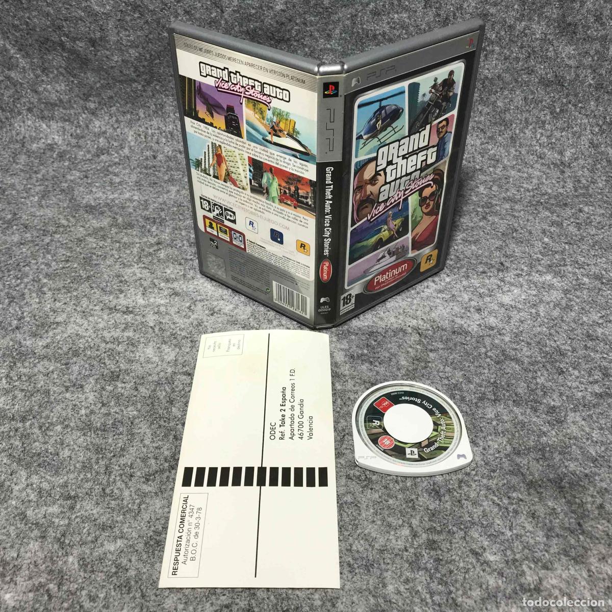Videojuegos y consolas: GRAND THEFT AUTO VICE CITY STORIES SONY PSP