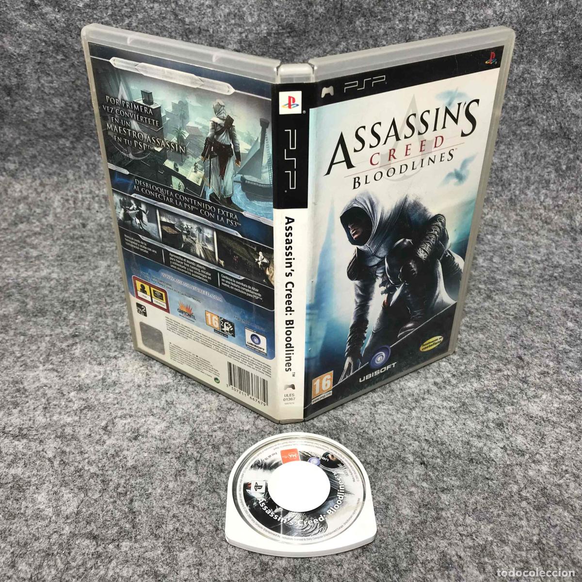 Videojuegos y consolas: ASSASSINS CREED BLOODLINES SONY PSP