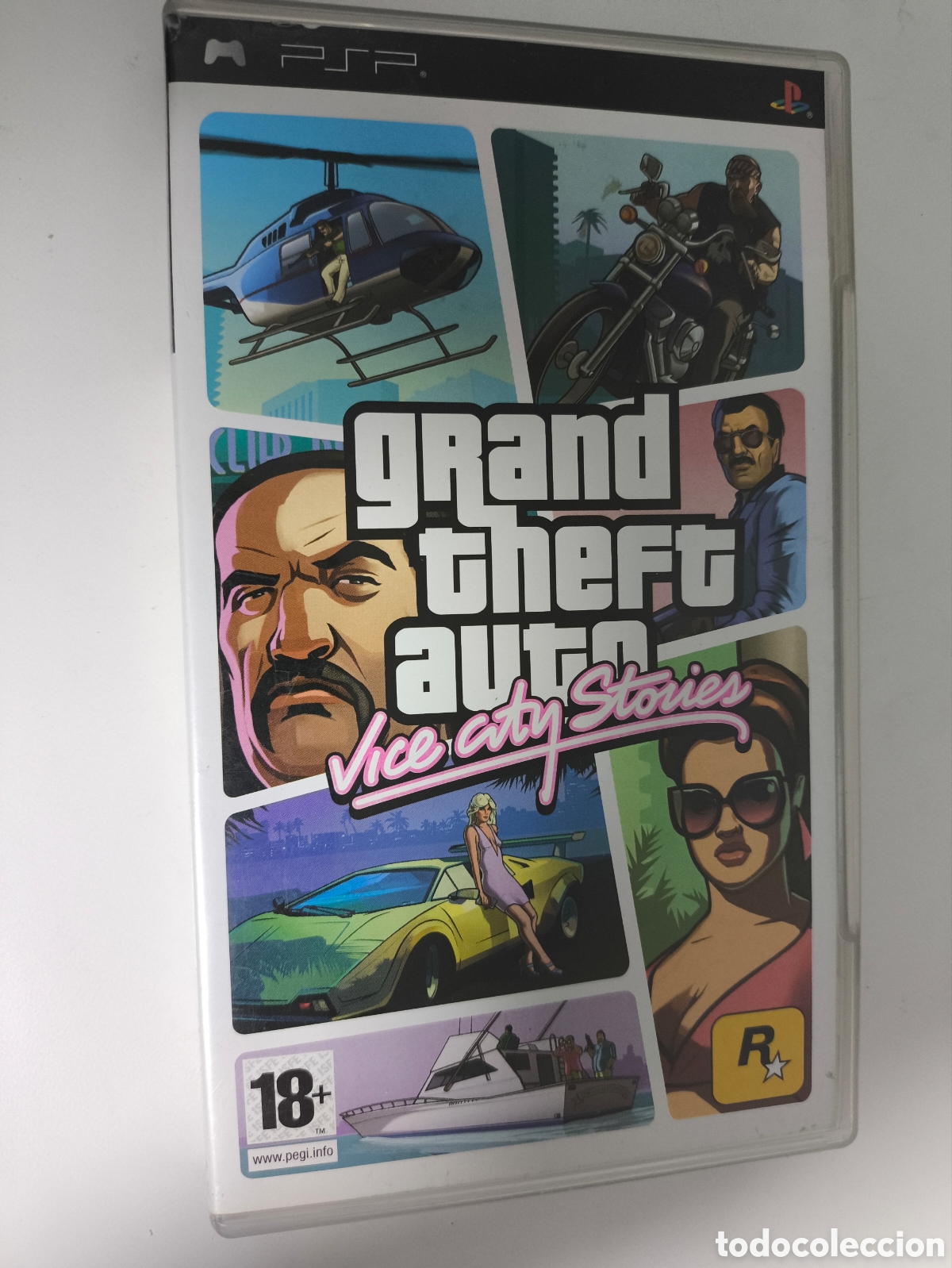 Videojuegos y consolas: Juego gran theft auto vice city stories Sony psp pal